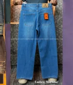 Embro mid blue 4 pocket baggy jeans