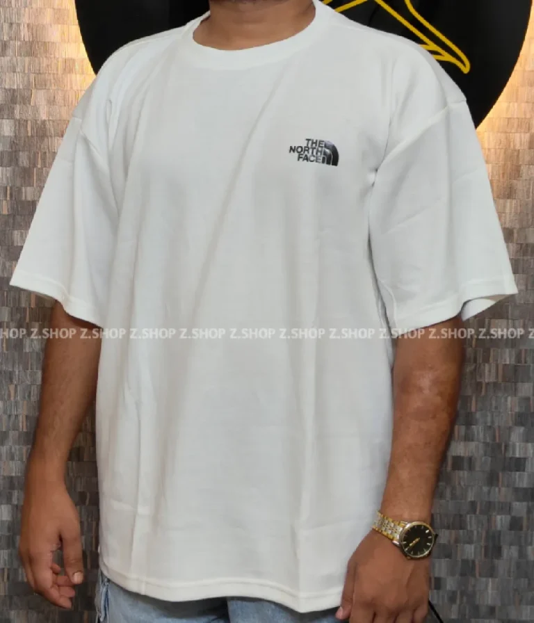 White Oversized Drop Shoulder T-Shirt