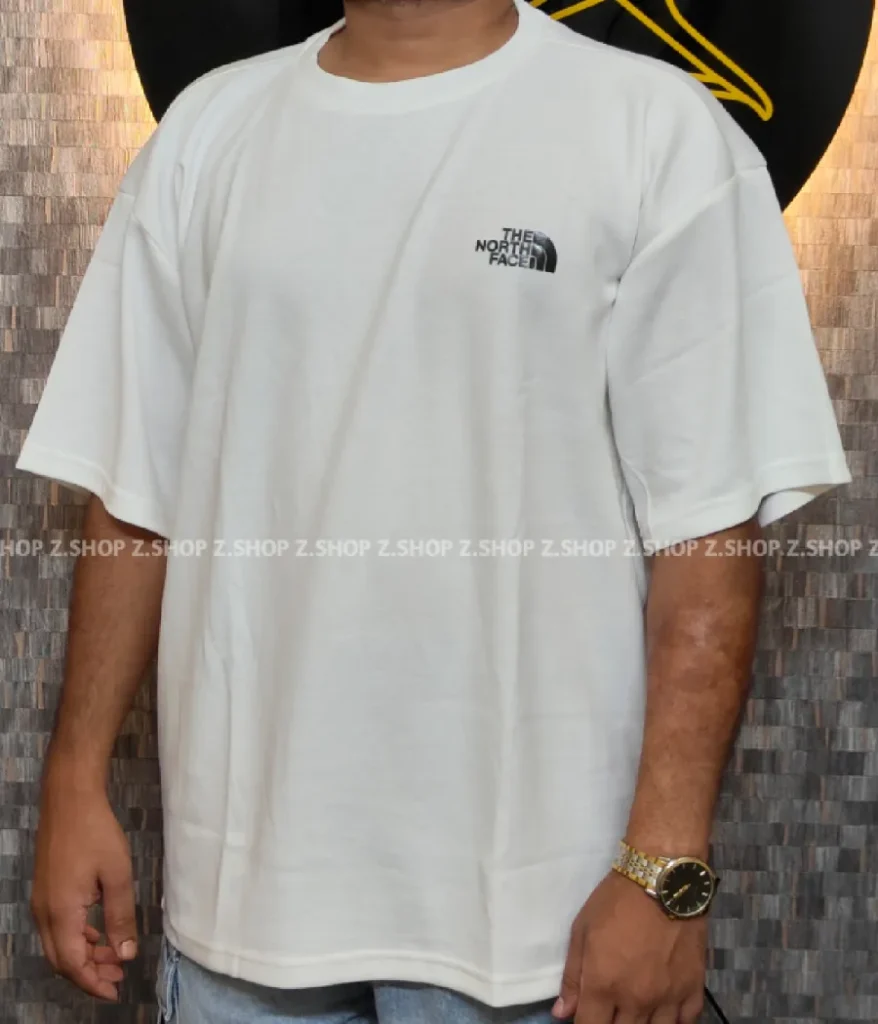 White Oversized Drop Shoulder T-Shirt