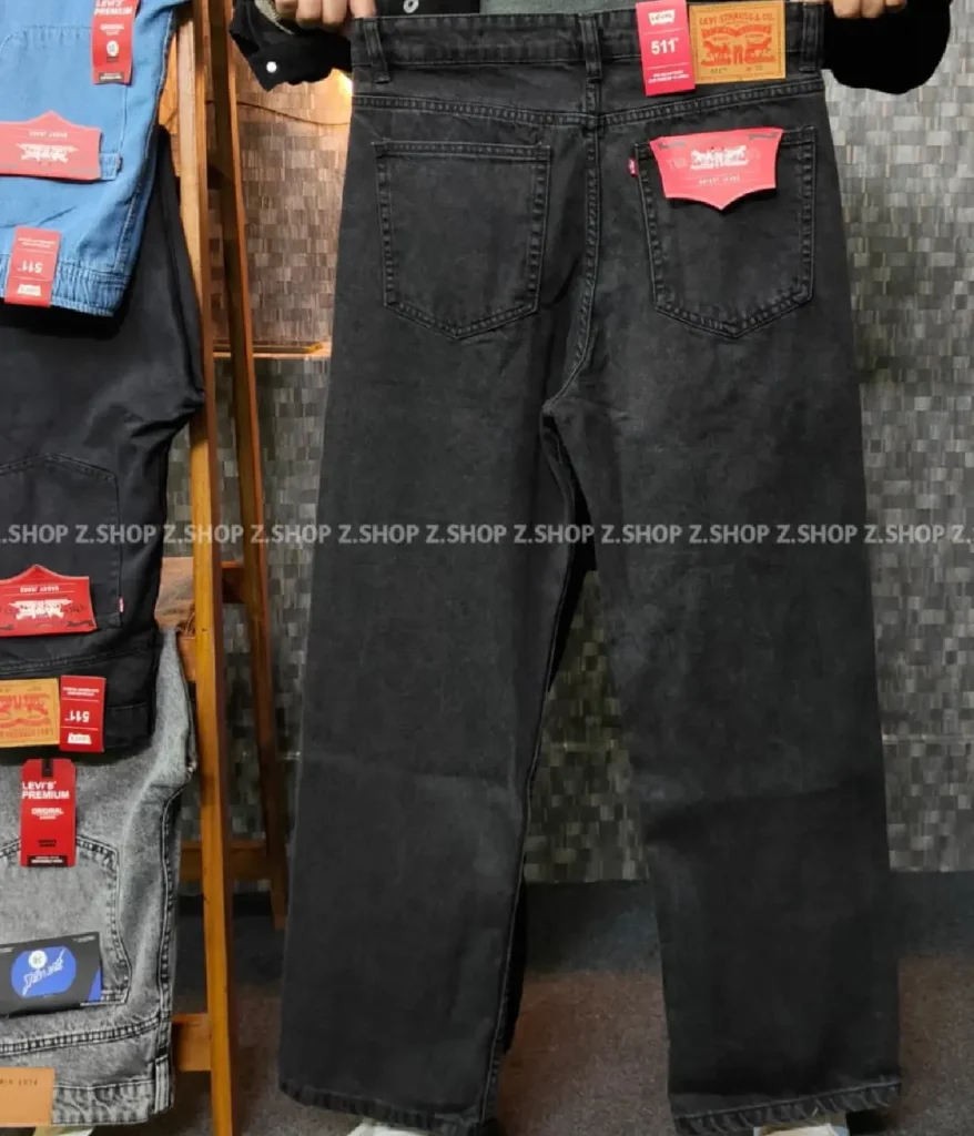 Deep ash 4 Pocket Denim Baggy Jeans