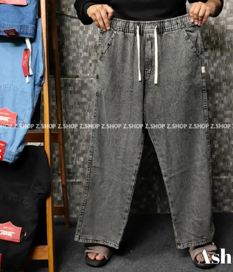 4 Pocket Denim Trouser ash