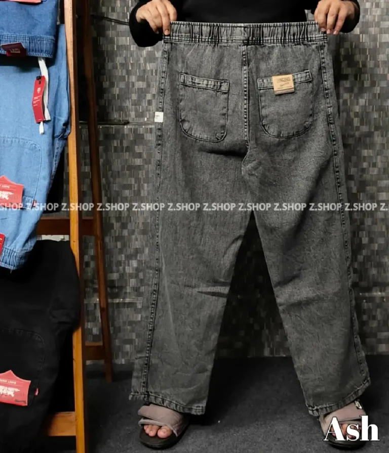 4 Pocket Denim Trouser ash