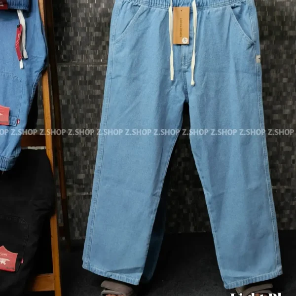 4 Pocket Denim Trouser Light blue