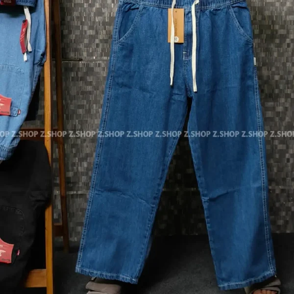 4 Pocket Denim Trouser deep blue