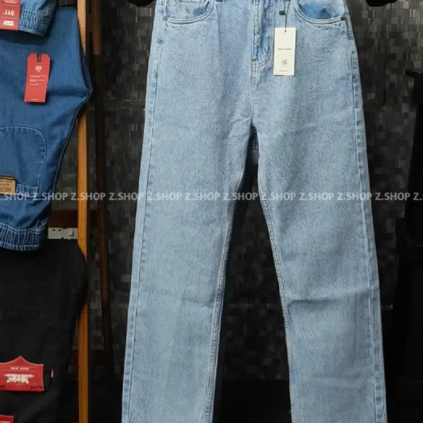 Sky blue 4 Pocket Denim Baggy Jeans