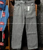 Stonewash 4 Pocket Denim Baggy Jeans