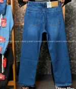 deep blue 4 Pocket Denim Baggy Jeans