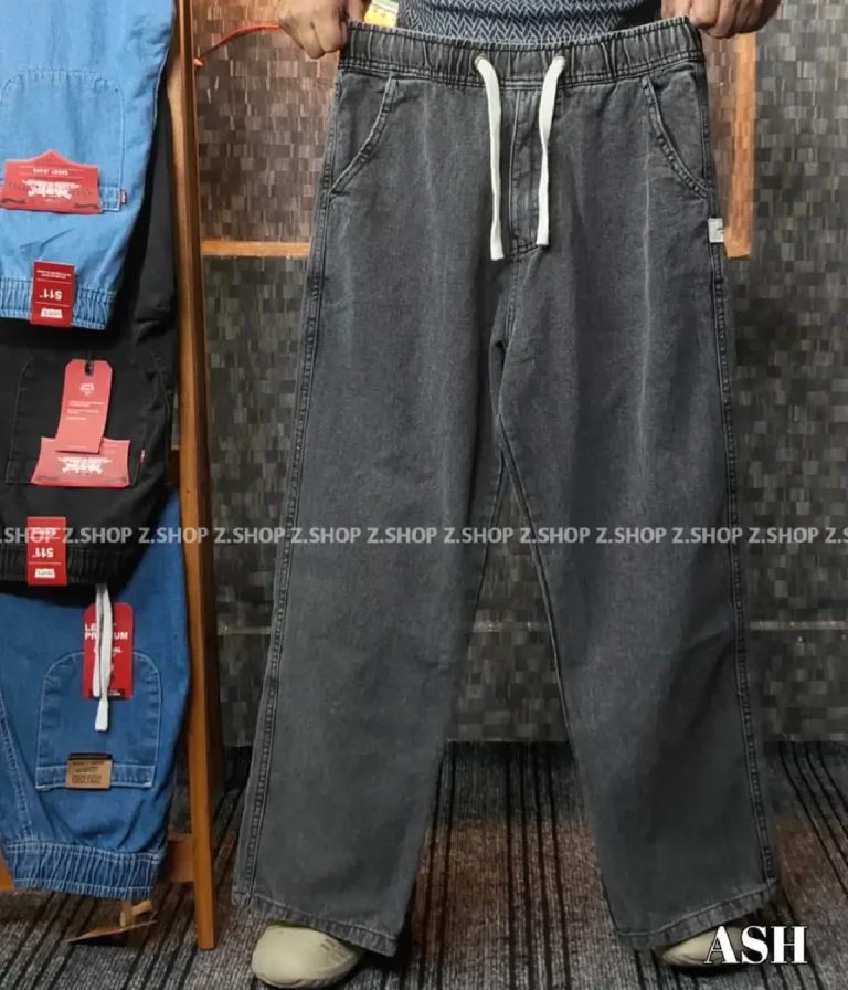 4 Pocket Denim Trouser ash