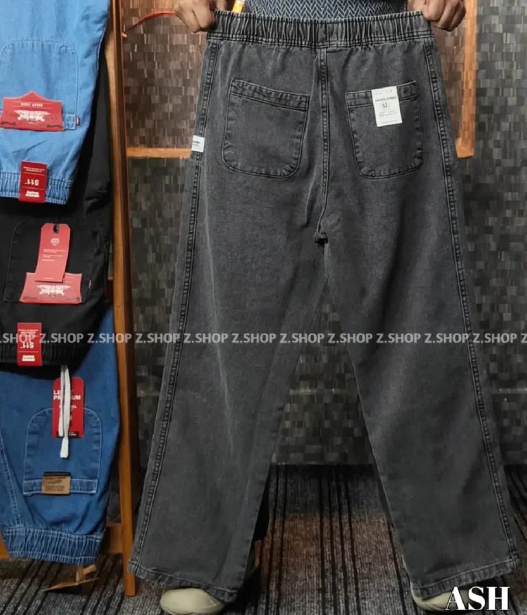 4 Pocket Denim Trouser ash