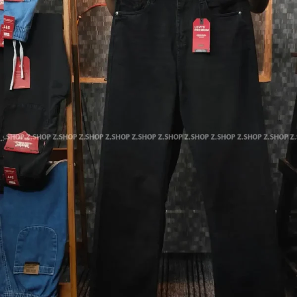 Black wash 4 Pocket Denim Baggy Jeans