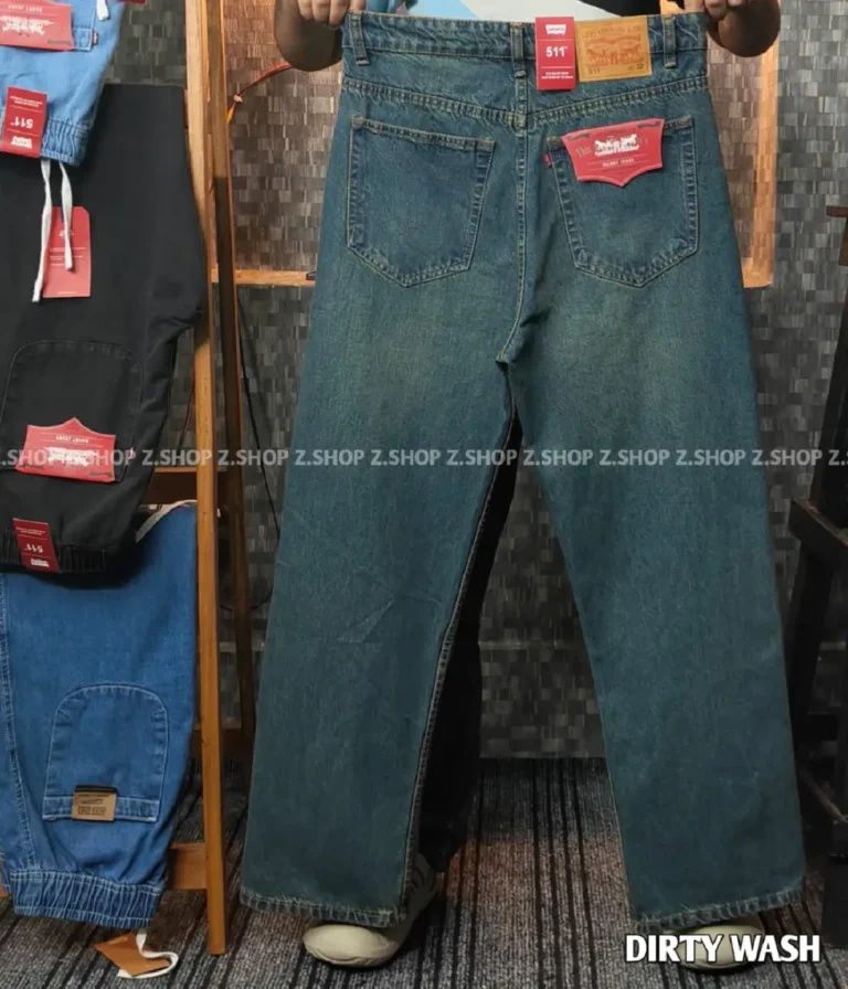 Dirty wash 4 Pocket Denim Baggy Jeans