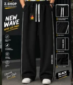 Dobby Trouser Black