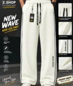 Dobby Trouser Creamy White
