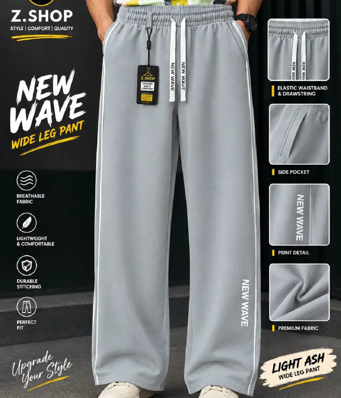 WhatsApp Image 2026-09-23 at 15.25.27 (4) Dobby Trouser Ash - Image 1