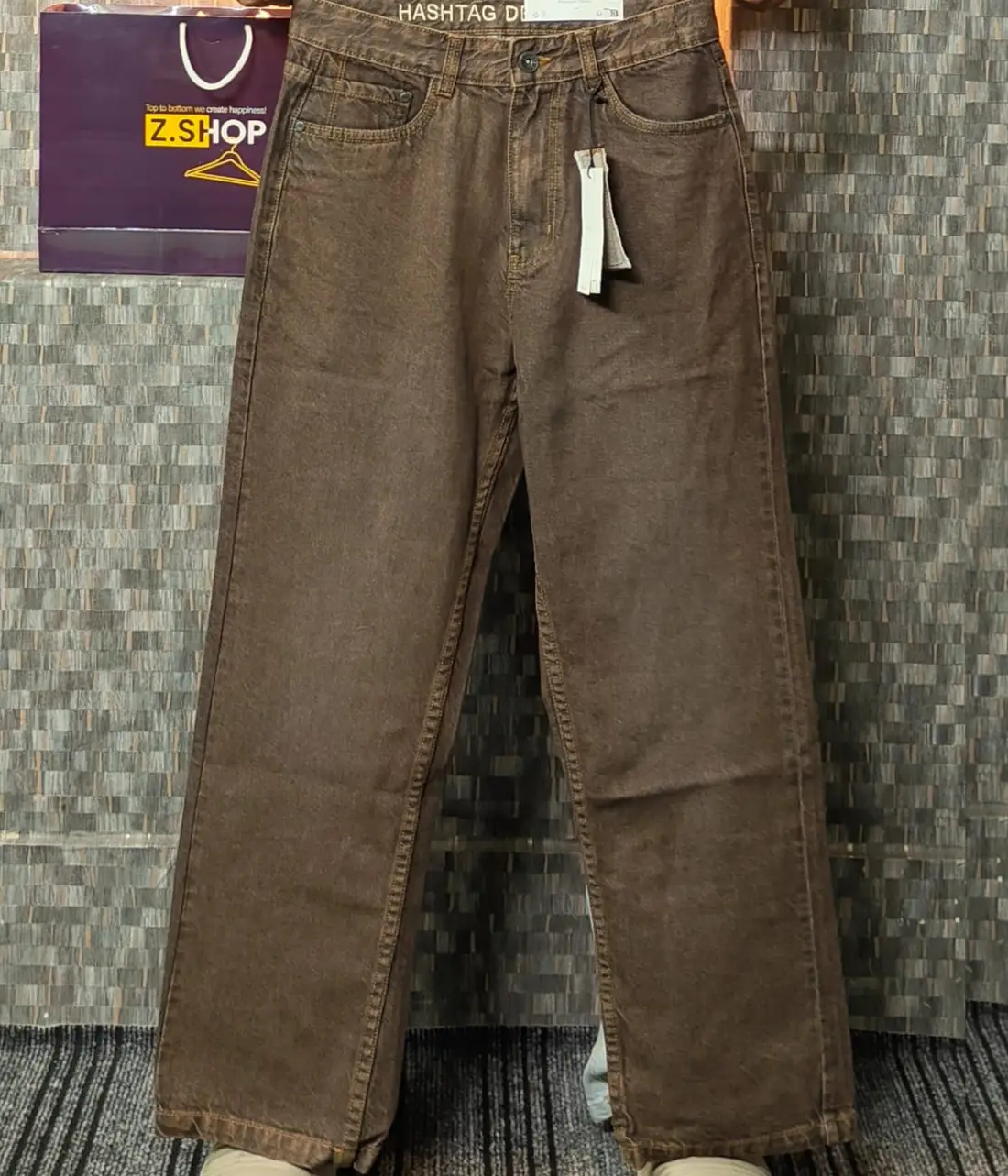WhatsApp Image 2026-09-23 at 15.25.27 (5) Baggy Jeans Coffee - Image 1