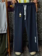 Dobby Trouser Dark Navy Blue - Image 2