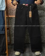 Z Black 4 Pocket Straight Fit Jeans Pant