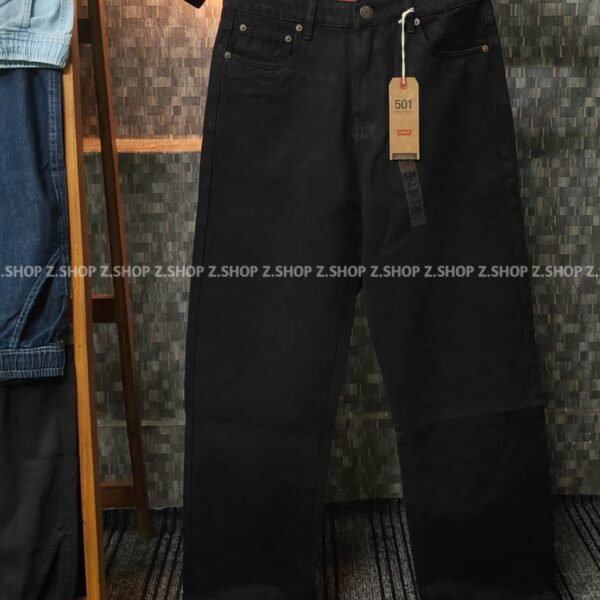 Z Black 4 Pocket Straight Fit Jeans Pant