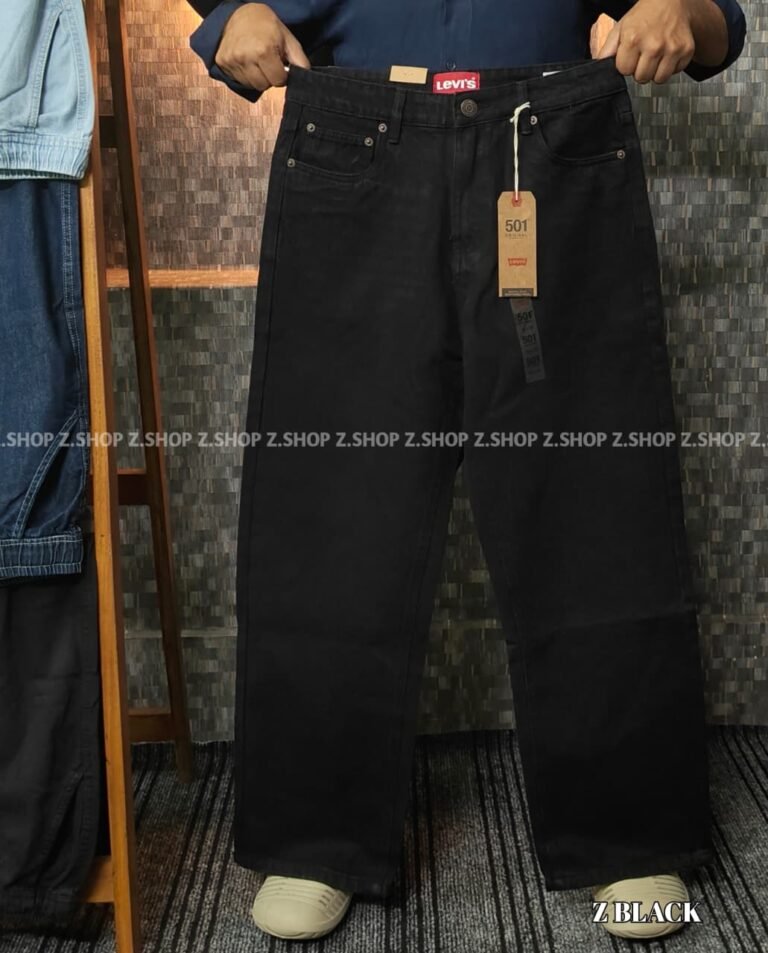 Z Black 4 Pocket Straight Fit Jeans Pant